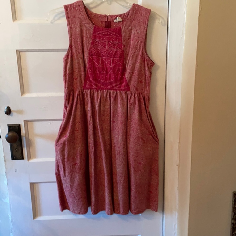 Mata traders pink dress